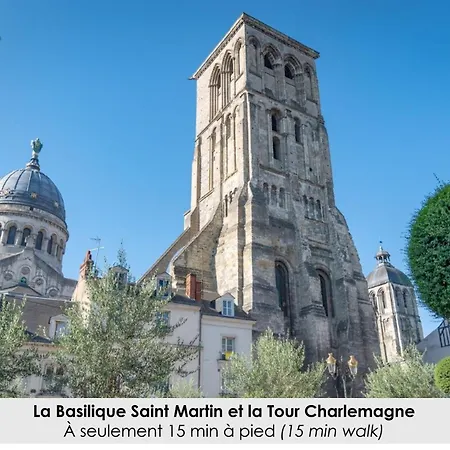 펜션 Au Coeur De Tours, Familial Avec Jardin Au Calme, Parking *