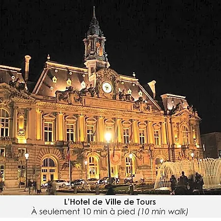 別荘 Au Coeur De Tours, Familial Avec Jardin Au Calme, Parking *