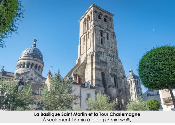 別荘 Au Coeur De Tours, Familial Avec Jardin Au Calme, Parking *