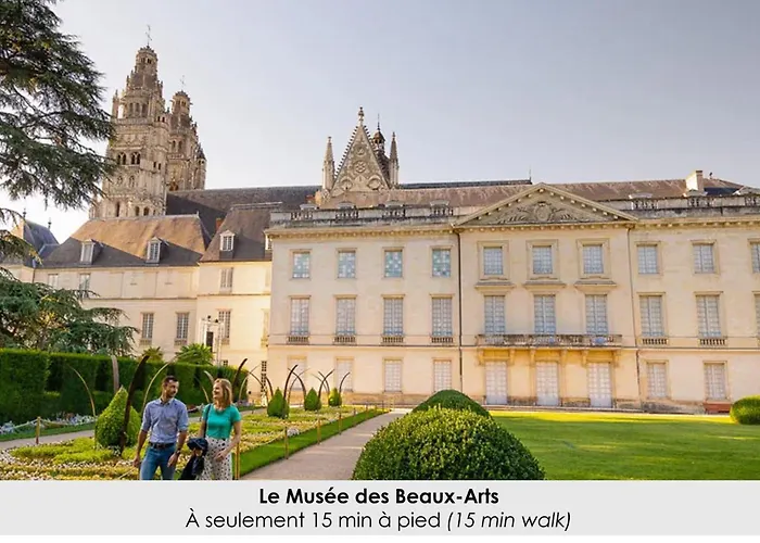 Au Coeur De Tours, Familial Avec Jardin Au Calme, Parking 別荘 *